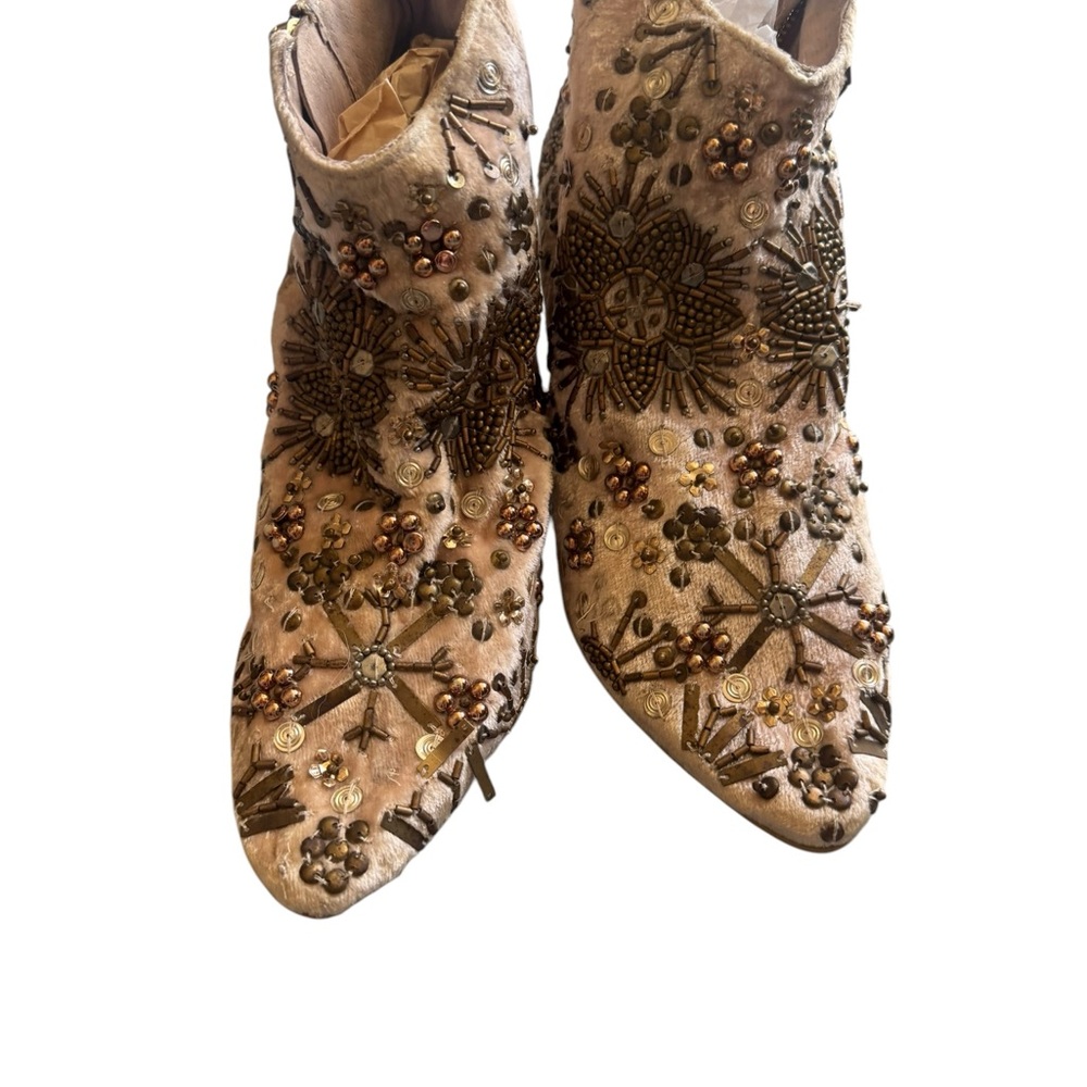 Free People Night Out Embellished Booties EUC - Picture 5 of 10